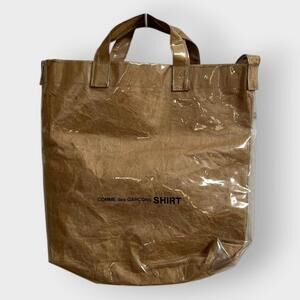 STEAL! 2010s Comme Des Garcons Clear Crossbody Tote Bag